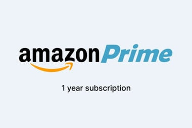 Amazon Prime Voucher-12 months Membership