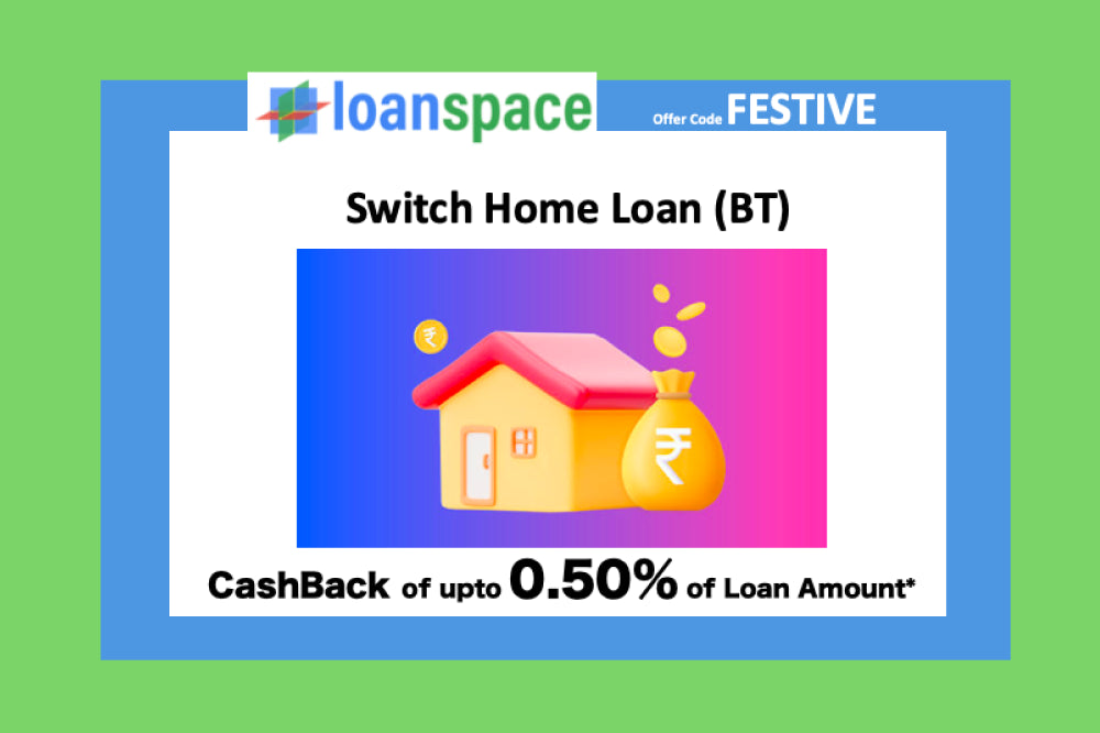 Cashback of 0.5% on Home Loan