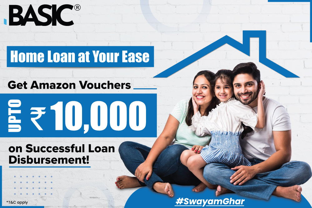 Get Amazon voucher upto ₹10,000 on Home Loan