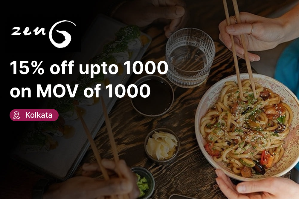 15% off upto 1000 on MOV of 1000