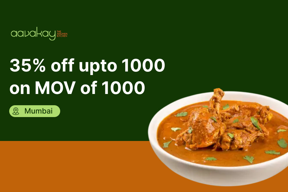 35% off upto 1000 on MOV of 1000