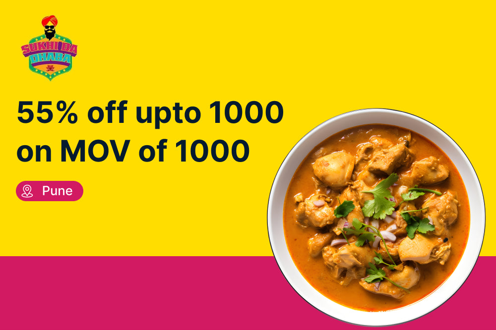 55% off upto 1000 on MOV of 1000