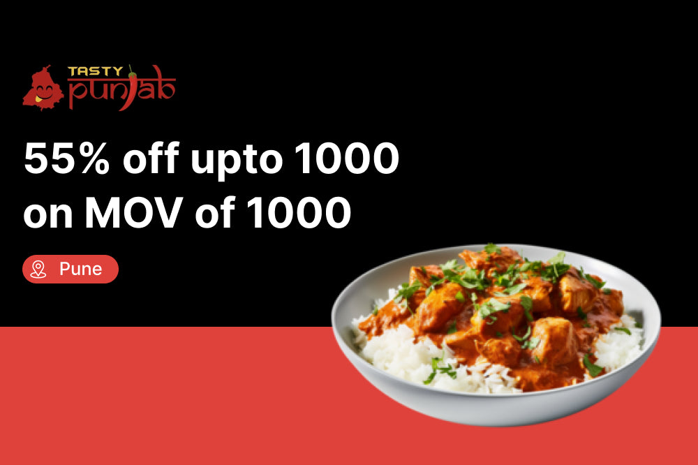 55% off upto 1000 on MOV of 1000