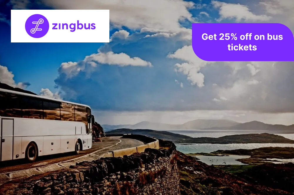 Get 25% off on bus tickets