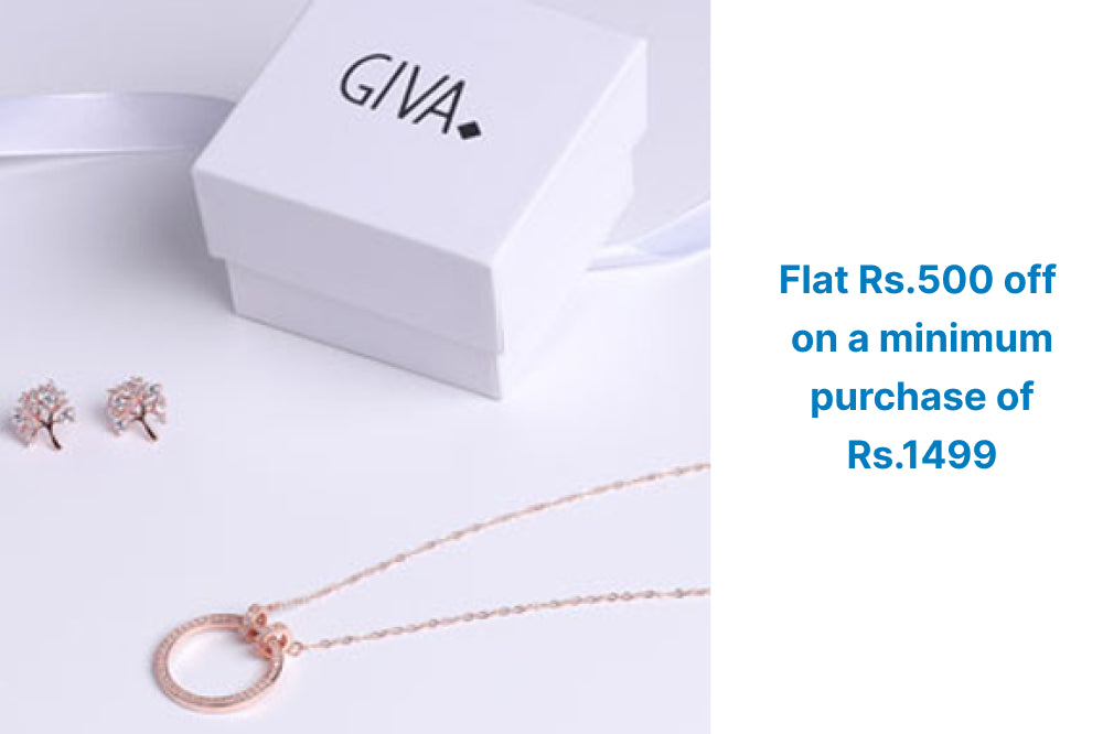 Flat Rs.500 off on a minimum purchase of Rs.1499