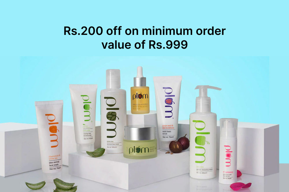 Rs.200 off on minimum order value of Rs.999