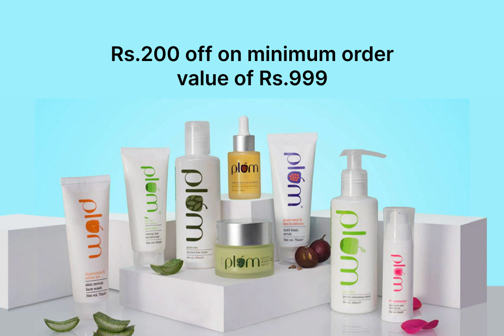 Upto Rs.200/- off on minimum order value of Rs.999