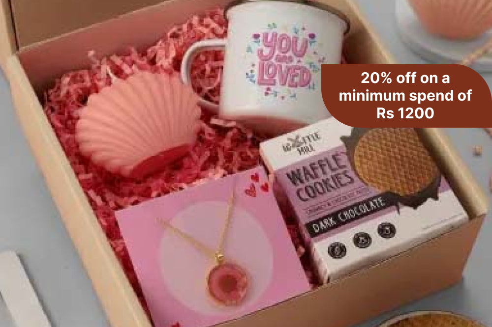 20% off on a minimum spend of Rs 1200