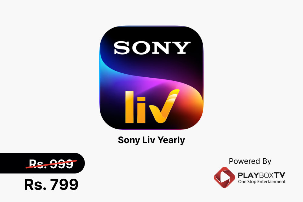 Sony Liv at just Rs. 799/-