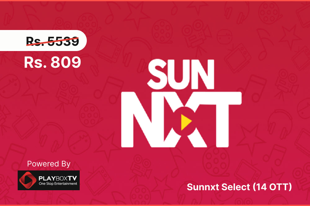 Sunnxt Select (+14 OTT's)