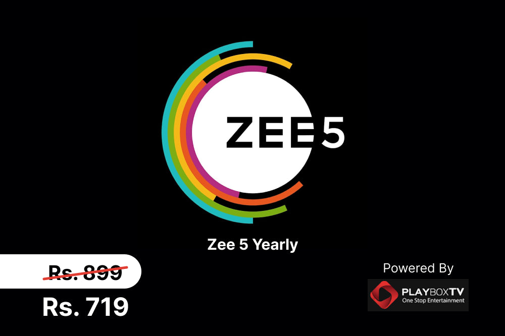 Zee 5 at Just Rs. 719/-