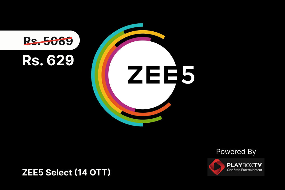 ZEE5 Select (+14 OTT's)