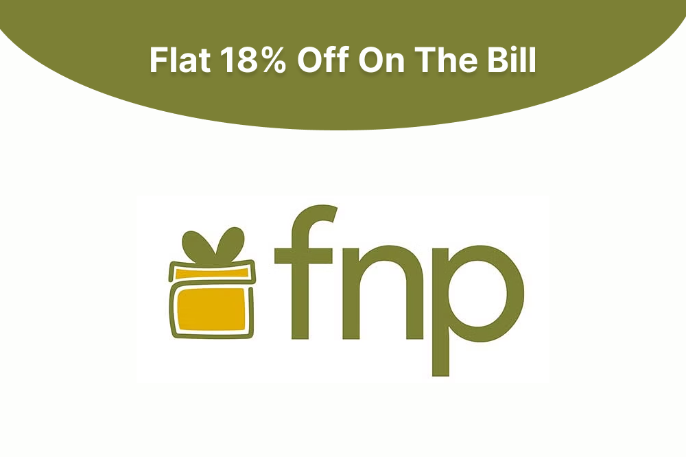 Flat 18% Off On The Bill