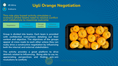 Ugli Orange Negotiation