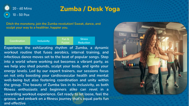 Zumba / Desk Yoga