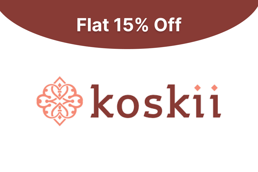 Flat 15% Discount on Minimum Purchase of 2000/-