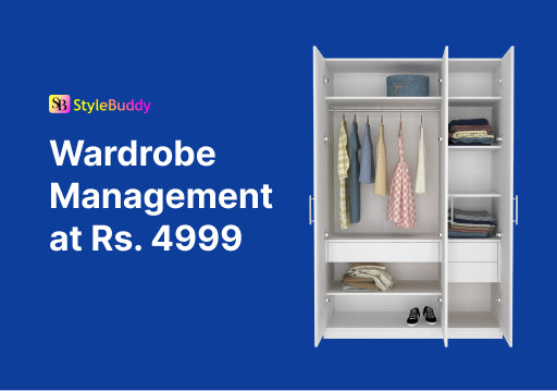 Personalised Wardrobe Management – INR 4999 discounted from INR 10000