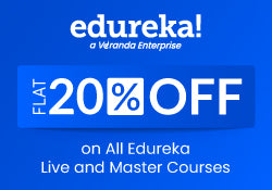 Flat 20% Off On All Edureka Live & Master Courses
