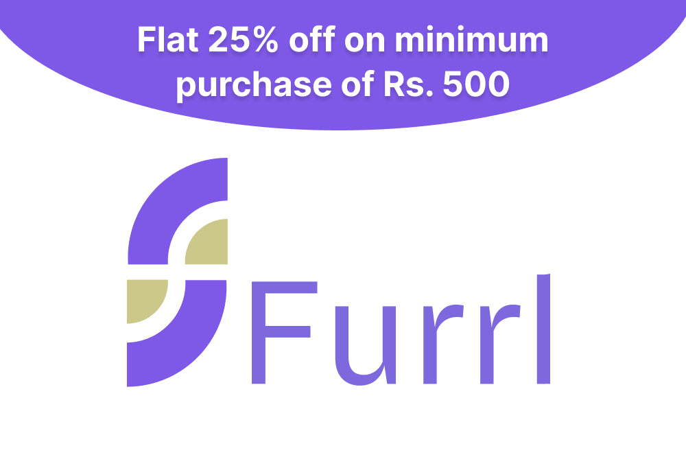 Flat 25% off on minimum purchase of Rs. 500