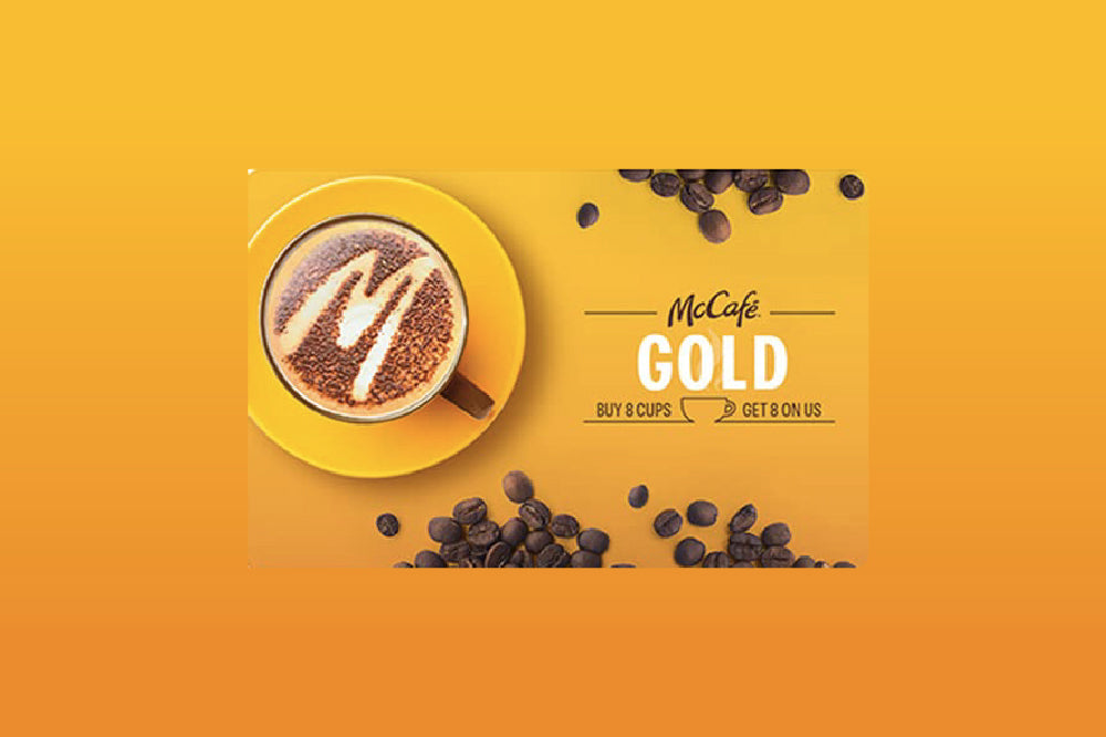 McDonald's McCafe Gift Card -Gold(Instant Voucher)